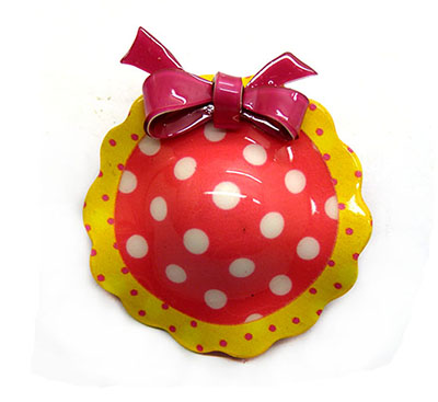 厂家直销亚克力草帽压夹儿童发夹边夹头饰品