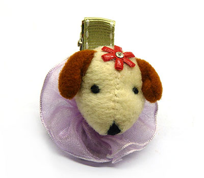 厂家直销 儿童发夹 可爱立体小熊 小狗女童发卡 宝宝刘海夹边夹 欧美发饰