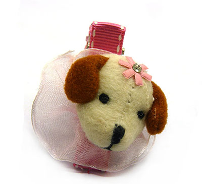 厂家直销 儿童发夹 可爱立体小熊 小狗女童发卡 宝宝刘海夹边夹 欧美发饰 