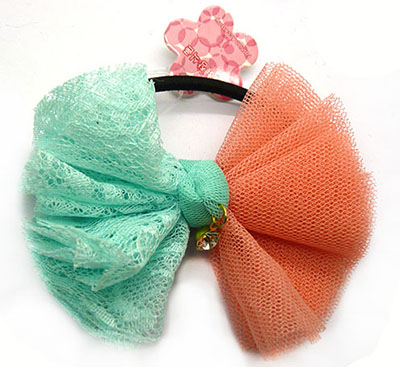 欧美新款儿童发圈 拼色时尚小孩扎头皮筋