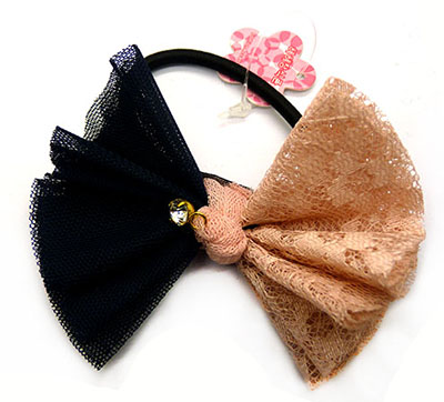 欧美新款儿童发圈 拼色时尚小孩扎头皮筋