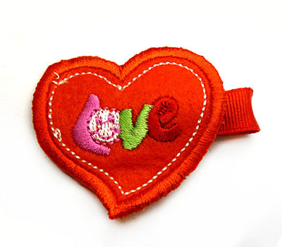 全网最低价头饰手工布艺发夹可爱小熊儿童压夹卡通精品发卡