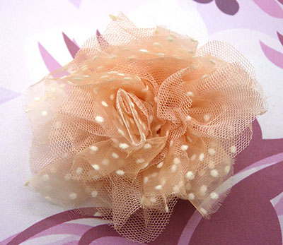 欧美范女士花朵发夹夹儿童纱绸布艺头饰发饰品