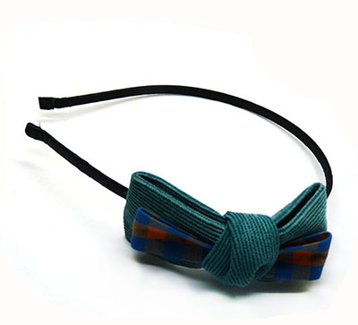 特价钢卡蝴蝶结发箍闪亮发饰头箍发带