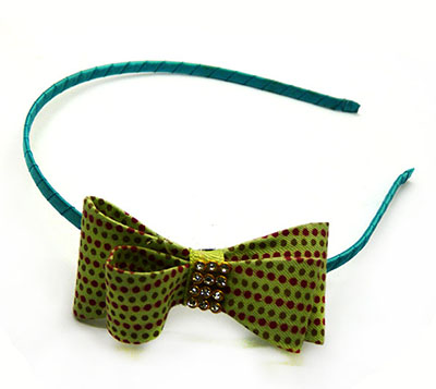 特价钢卡蝴蝶结发箍闪亮发饰头箍发带