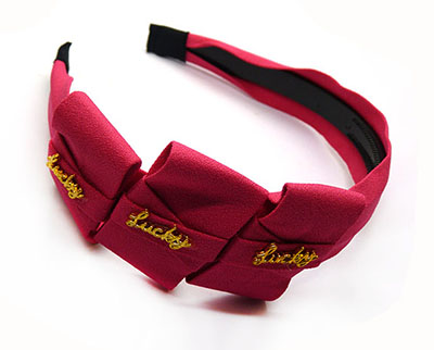 夏季新款欧美布艺蝴蝶结百搭简约发箍发卡头饰发饰