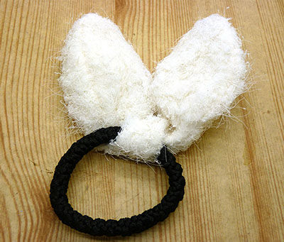 儿童发圈兔耳朵可爱布艺皮筋发绳精品店发饰厂家直销