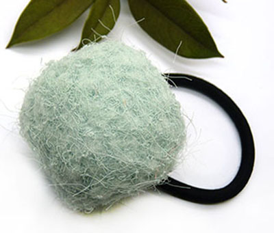 毛发圈 毛毛球皮筋手感超柔软发饰 欧美头饰