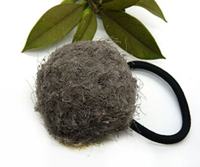 毛发圈 毛毛球皮筋手感超柔软发饰 欧美头饰