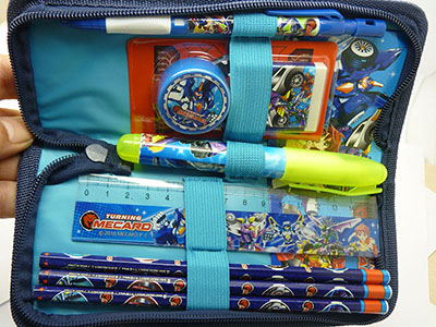 厂家直销特价处理笔袋文教8件套