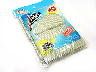 全网最低价2片装刷锅洗碗抹布海绵擦百洁布钢丝抹布厨房清洁