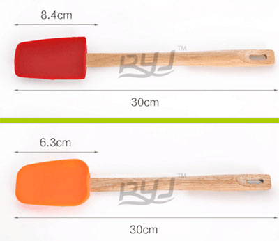 全网最低价式厨具硅胶铲厨房工具环保硅胶烹饪工具 食品级硅