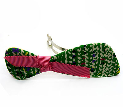 新款欧美时尚发饰 精美头饰品 布艺大蝴蝶结弹簧夹 优雅发夹厂家直销