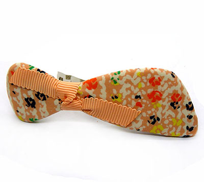 新款欧美时尚发饰 精美头饰品 布艺大蝴蝶结弹簧夹 优雅发夹厂家直销