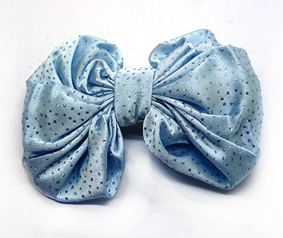 缎布发夹厂家直销 欧美素色蝴蝶结发夹 压夹 发卡