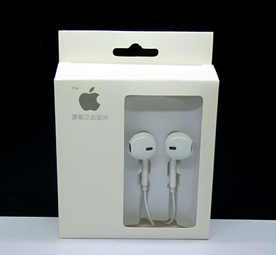 厂家直销 万能通用 蜗牛式 国产耳机-苹果