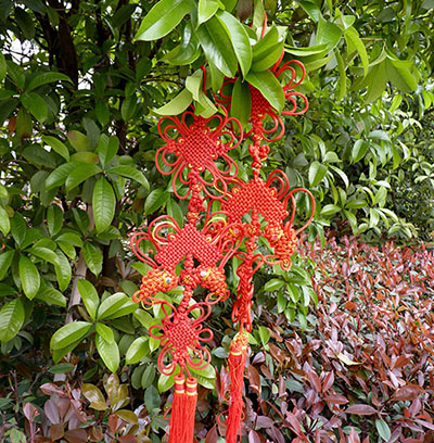 厂家直销80*20cm传统特色礼品纯手工中国结挂件