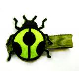 欧美范七彩瓢虫 儿童压夹卡通精品发卡