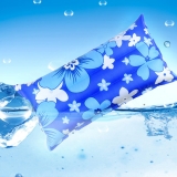 （热销）时尚印花多功能夏日降温充水枕/充气枕
