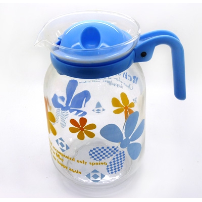 玻璃茶具花茶壶 功夫水壶茶道杯 -308顶花水壶
