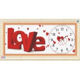 LOVE时尚钟（精品)	